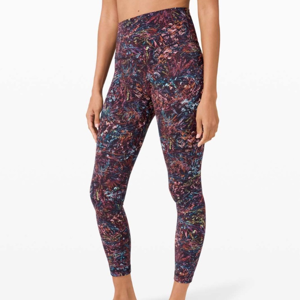 NWOT Lululemon high rise Align pant 25” in Foliage Overlay size 2